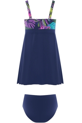 Self 25 687V3LI5 Limassol 5 navy blue tankini strój kąpielowy