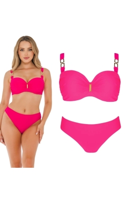 Self 25 730V1SG1 2F Santiago 1 pink strój kąpielowy dwuczęściowy