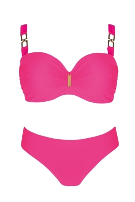 Self 25 730V1SG1 2F Santiago 1 pink strój kąpielowy dwuczęściowy