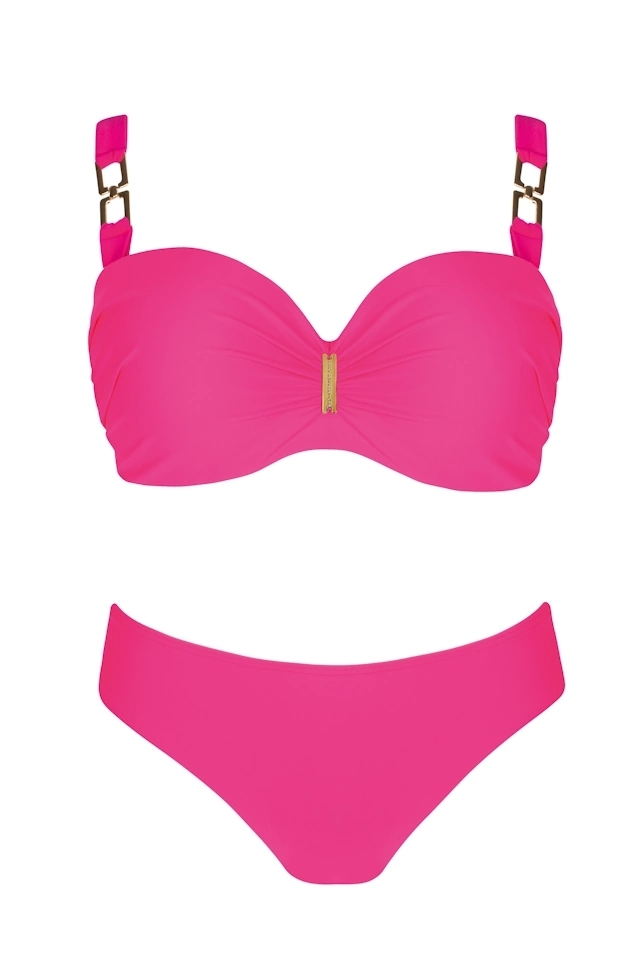 Self 25 730V1SG1 2F Santiago 1 pink strój kąpielowy dwuczęściowy