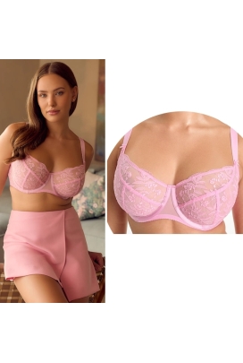 Ewa Bien Fiora różowy B161 biustonosz soft