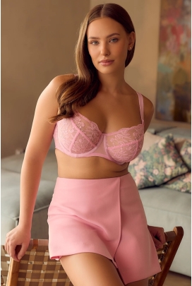 Ewa Bien Fiora różowy B161 biustonosz soft