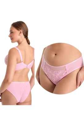 Ewa Bien Fiora różowy C322 figi tanga