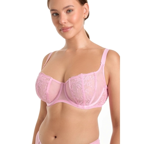 Ewa Bien Fiora różowy B136 biustonosz soft
