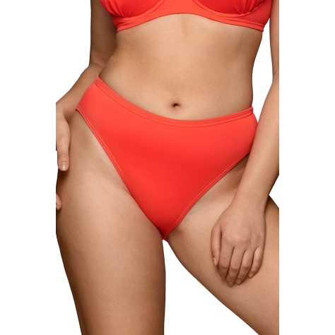 Dalia Ginger koral neon figi midi do stroju kąpielowego