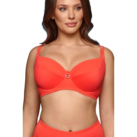 Dalia Ginger koral neon 2cz K26 soft biustonosz do stroju kąpielowego Dalia Ginger koral neon 2cz K26 soft biustonosz do stroju kąpielowego