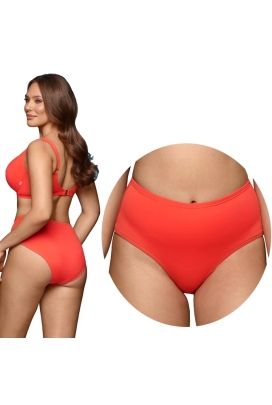 Dalia Ginger koral neon figi maxi do stroju kąpielowego