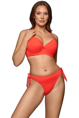 Dalia Ginger koral neon 2cz K40 push-up biustonosz do stroju kąpielowego