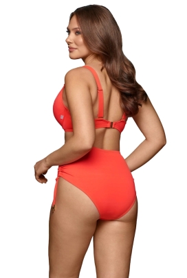 Dalia Ginger koral neon 2cz K40 push-up biustonosz do stroju kąpielowego