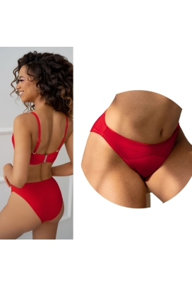 KrisLine Madera red figi bikini new do stroju kąpielowego