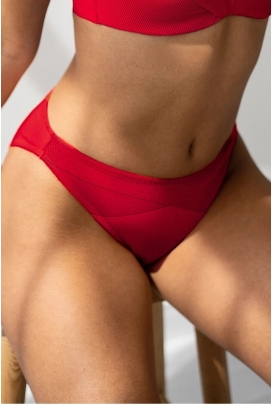 KrisLine Madera red figi bikini new do stroju kąpielowego