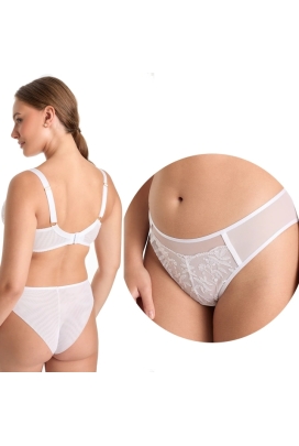Ewa Bien Fiora biały C322 figi tanga