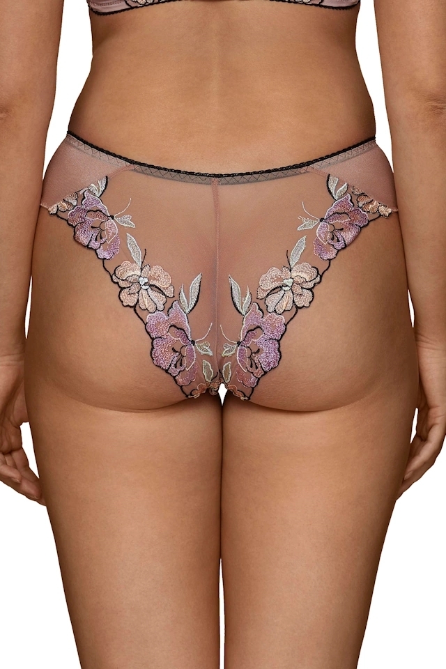 Dalia Eleonora mocca kwiaty figi tanga