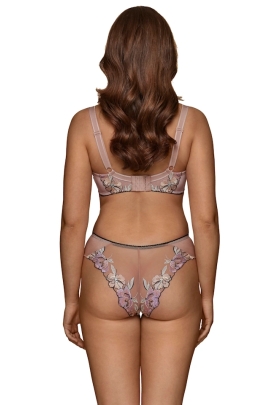 Dalia Eleonora mocca kwiaty figi tanga