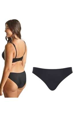 Panache Signature black figi klasyczne do stroju kąpielowego