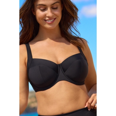 Panache Signature black full cup biustonosz do stroju kąpielowego soft Panache Signature black full cup biustonosz do stroju kąpielowego soft