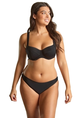 Panache Signature black full cup biustonosz do stroju kąpielowego soft