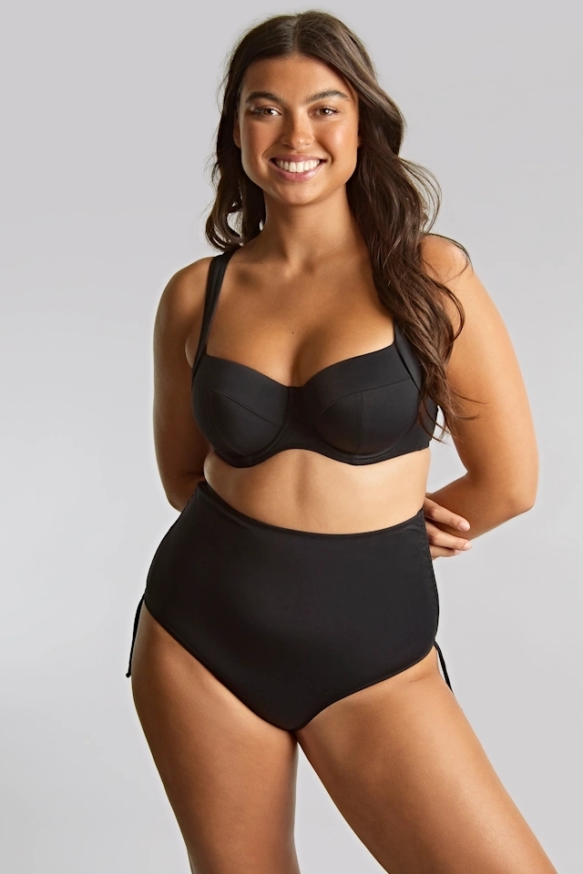 Panache Signature black full cup soft biustonosz do stroju kąpielowego