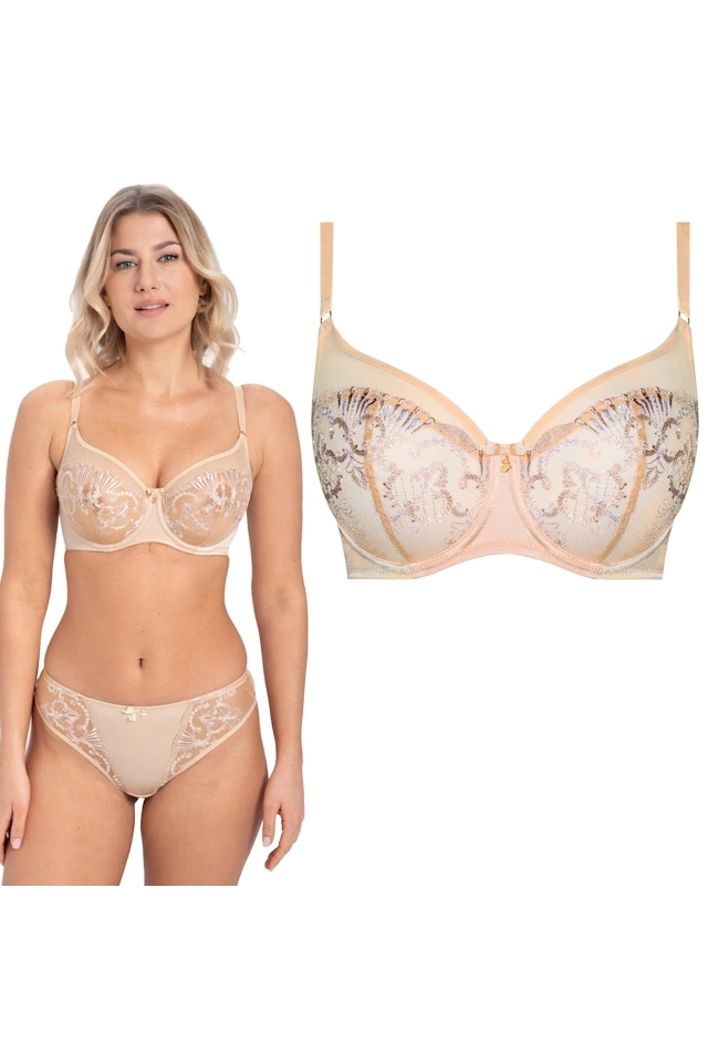 Samanta Perla złoty A143 biustonosz soft