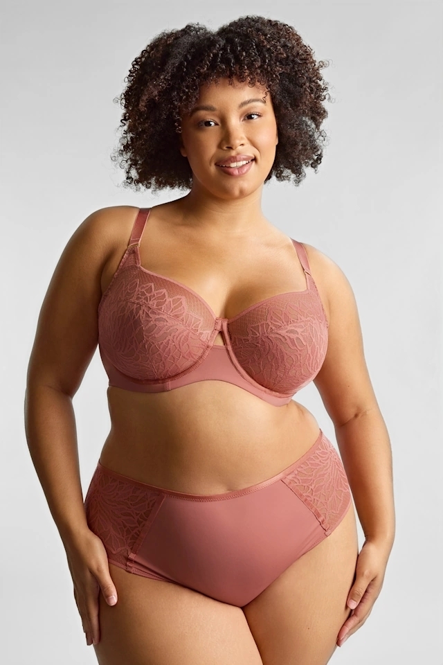 Sculptresse by Panache: Sophia sienna rose biustonosz full cup