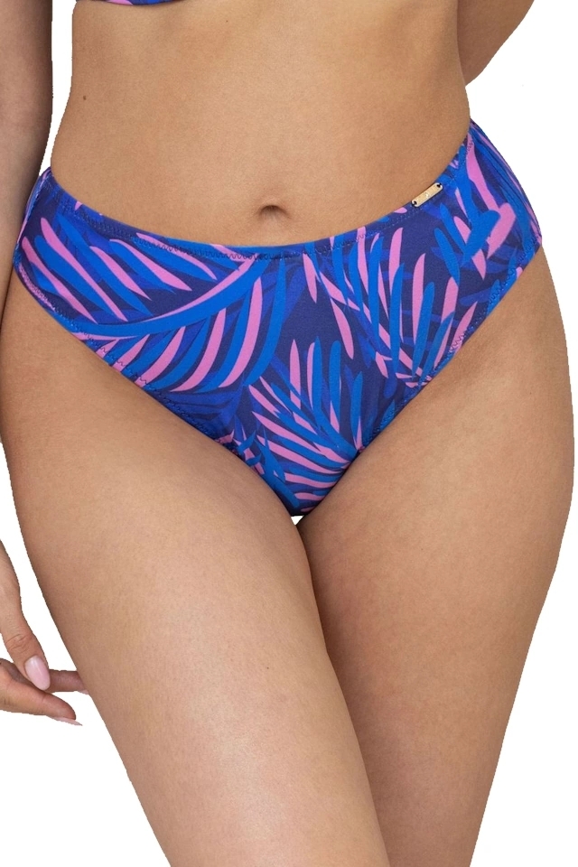KrisLine Hawai bluepink figi klasyczne majtki do stroju kąpielowego
