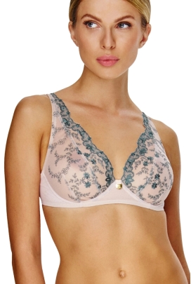 Lupoline 2552 beż zieleń braletka biustonosz soft