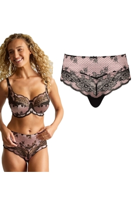 Panache Clara black pink figi wysokie
