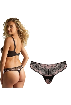 Panache Clara black pink stringi
