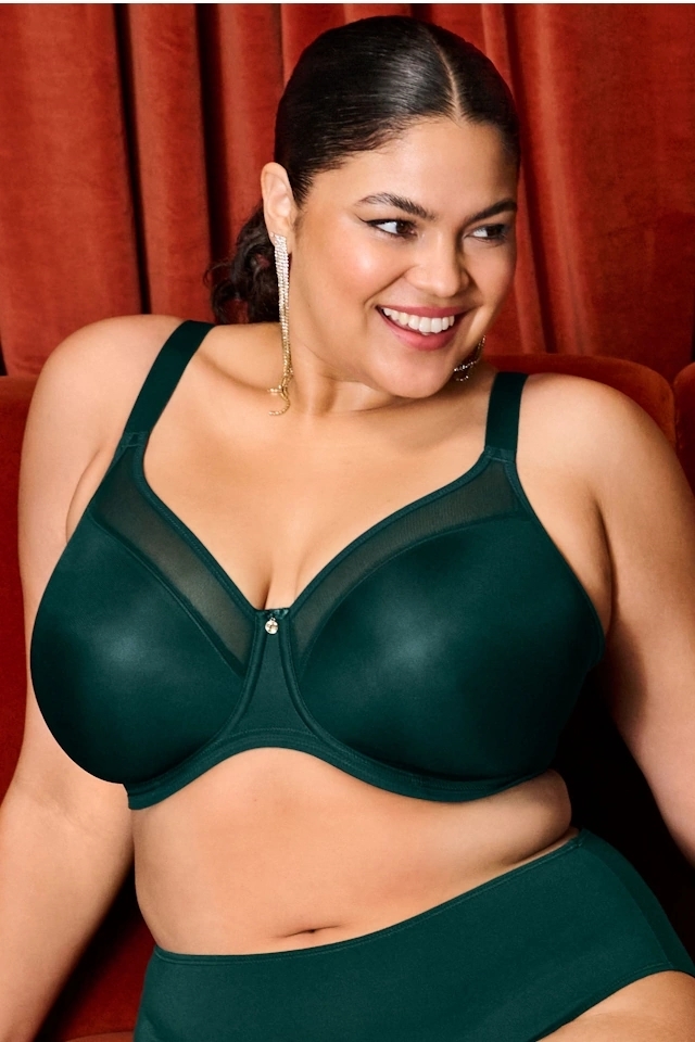 Elomi  Smooth deep emerald biustonosz soft