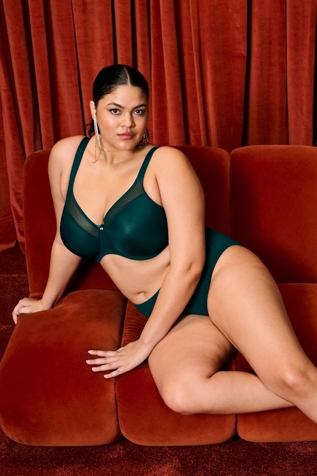 Elomi  Smooth deep emerald biustonosz soft