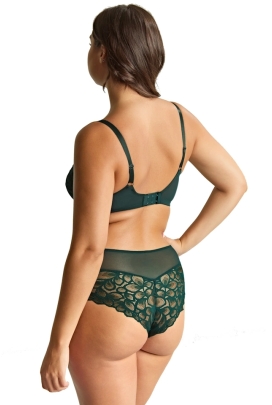 Panache Allure forest green biustonosz soft full cup