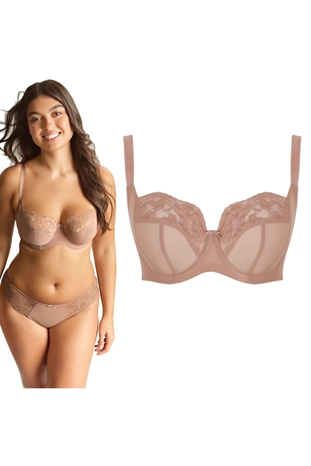 Panache Nina mocha biustonosz soft balcony