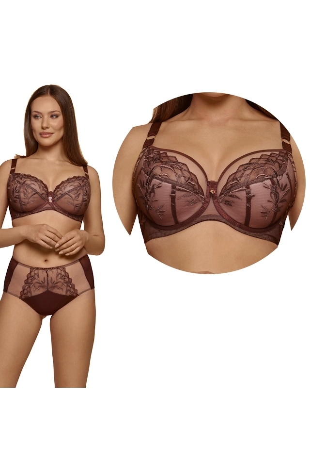 Dalia Choco brąz K37 biustonosz semi-soft