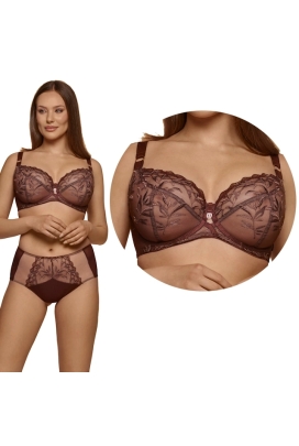 Dalia Choco brąz K26 biustonosz soft