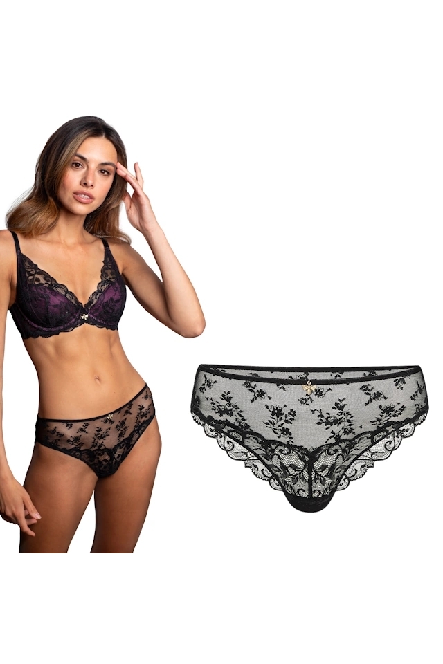Agio figi bikini 6348 czarne do modelu 9346