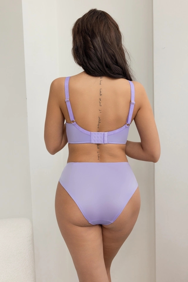 KrisLine Lili lilak bralette biustonosz soft