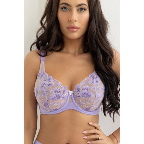 KrisLine Lili lilak bralette biustonosz soft KrisLine Lili lilak bralette biustonosz soft