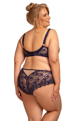 Nessa Ana navy blue biustonosz soft