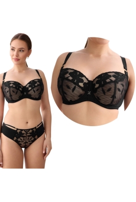 Ewa Bien Emma czerń B171 biustonosz soft