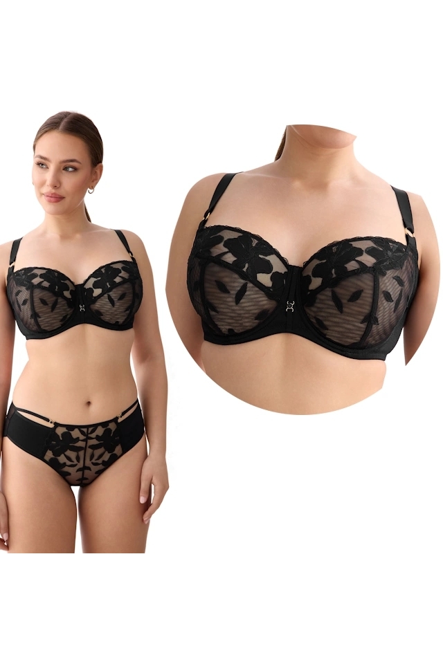 Ewa Bien Emma czerń B171 biustonosz soft full cup