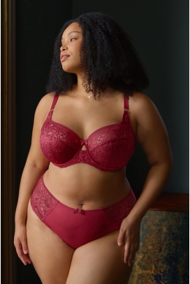 Sculptresse by Panache Estel cherry red figi wysokie