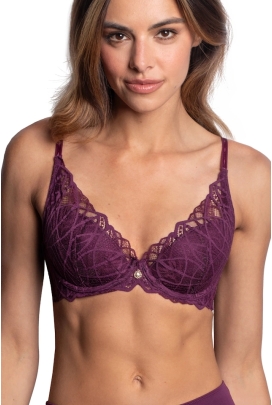 Agio 9342 pocket up bordo biustonosz push-up