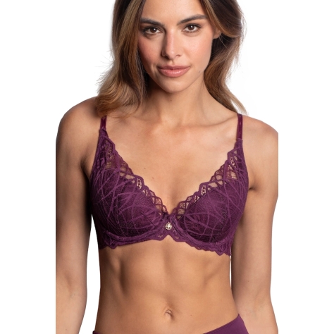 Agio 9342 pocket up bordo biustonosz push-up