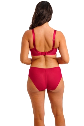 Fantasie Portia red half-cup biustonosz soft