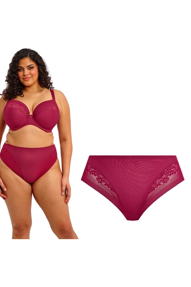 Elomi Nerina rouge figi high leg