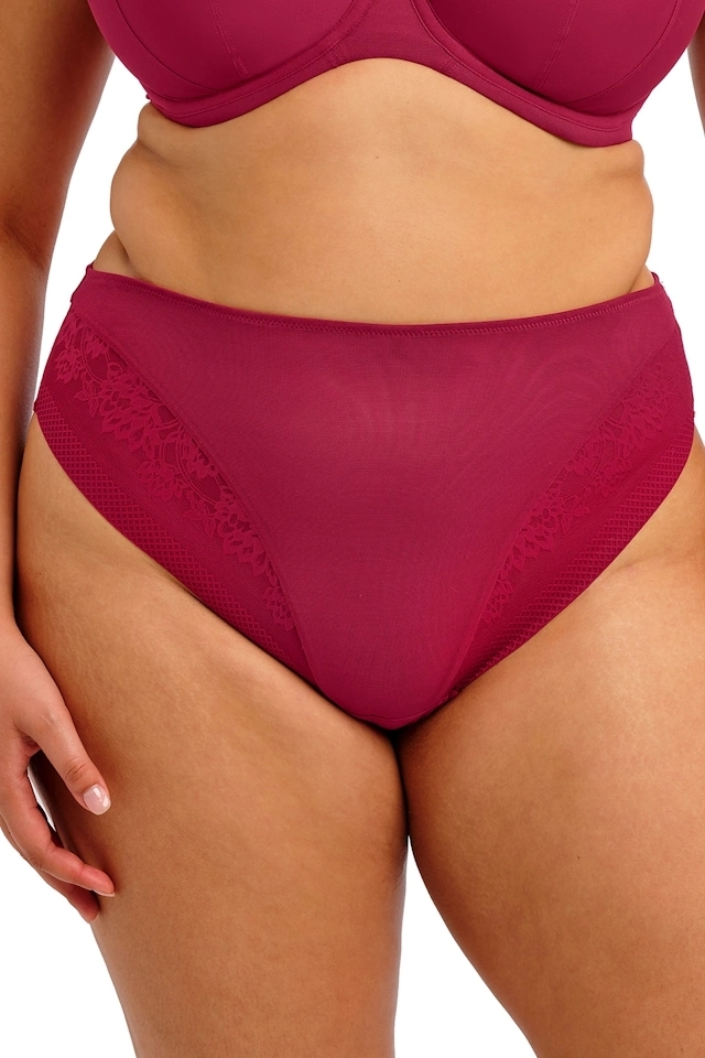 Elomi Nerina rouge figi high leg