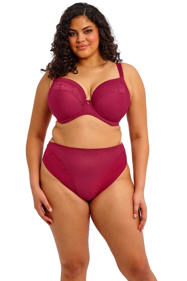 Elomi Nerina rouge figi high leg