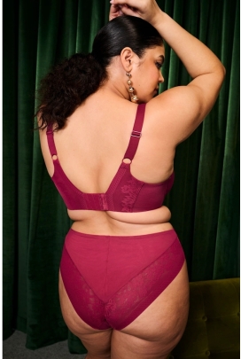 Elomi Nerina rouge figi high leg