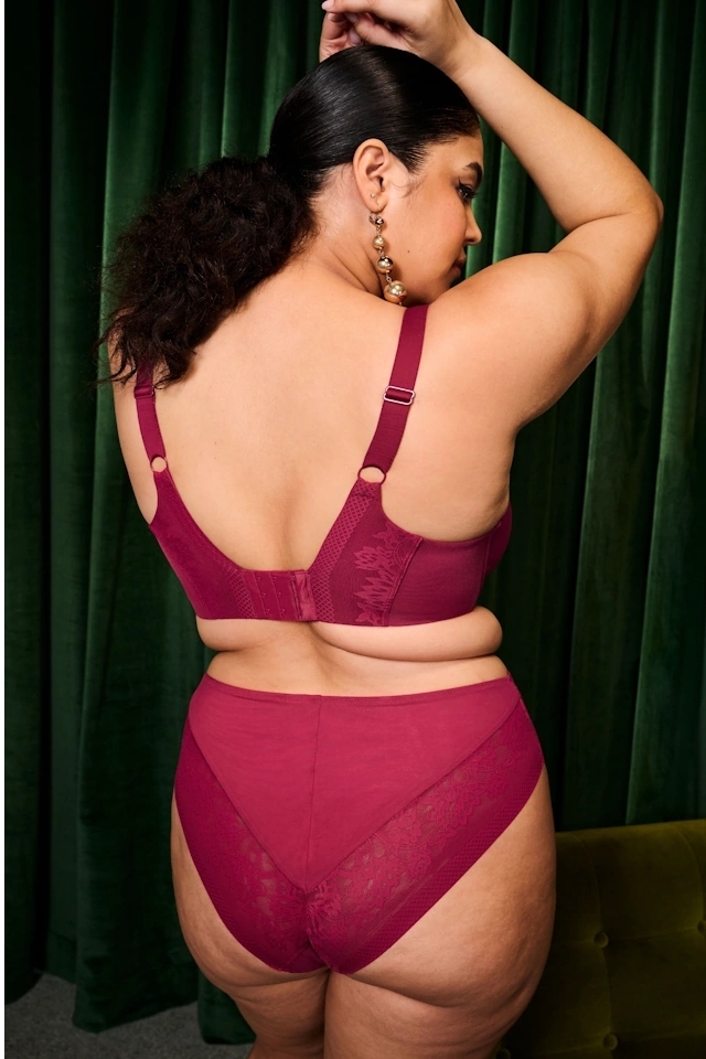 Elomi Nerina rouge figi high leg