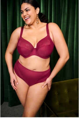 Elomi Nerina rouge plunge biustonosz soft